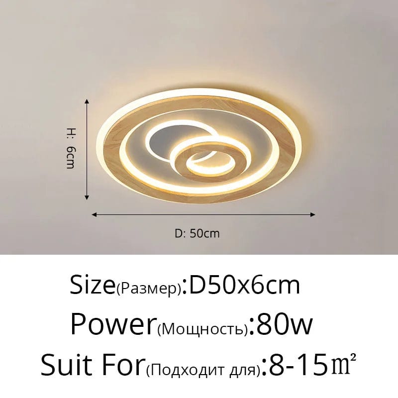 Plafonniers LED design à luminosité ajustable pour sublimer votre intérieur | Marco Lucetti D 50cm - 80W / Luminosité variable