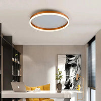 Plafonniers LED modernes en or et noir pour salon, cuisine et chambre à coucher | Marco Lucetti