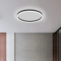 Plafonniers LED modernes en or et noir pour salon, cuisine et chambre à coucher | Marco Lucetti