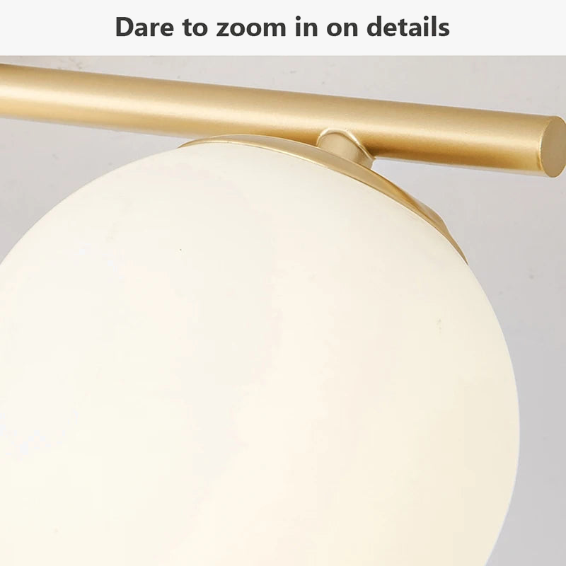 Lustre nordique en fer et verre pour une décoration moderne et créative