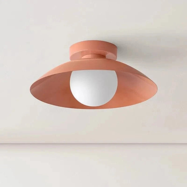 Plafonniers LED nordiques Ampoule en fer Macaron pour salon et chambre | Marco Lucetti