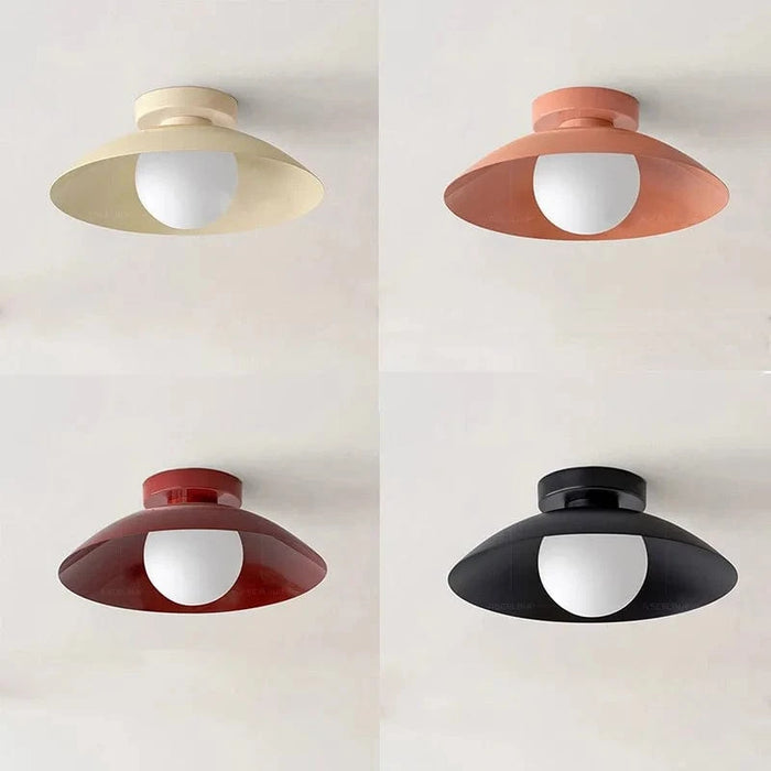 Plafonniers LED nordiques Ampoule en fer Macaron pour salon et chambre | Marco Lucetti