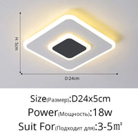 Plafonniers Led pour chambre et salon - Lumière douce et élégante | Marco Lucetti