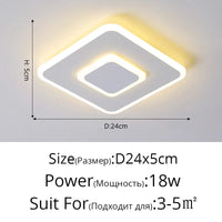 Plafonniers Led pour chambre et salon - Lumière douce et élégante | Marco Lucetti