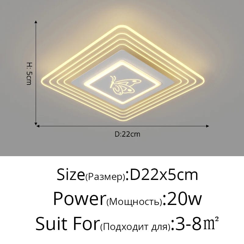 Plafonniers Led pour chambre et salon - Lumière douce et élégante | Marco Lucetti