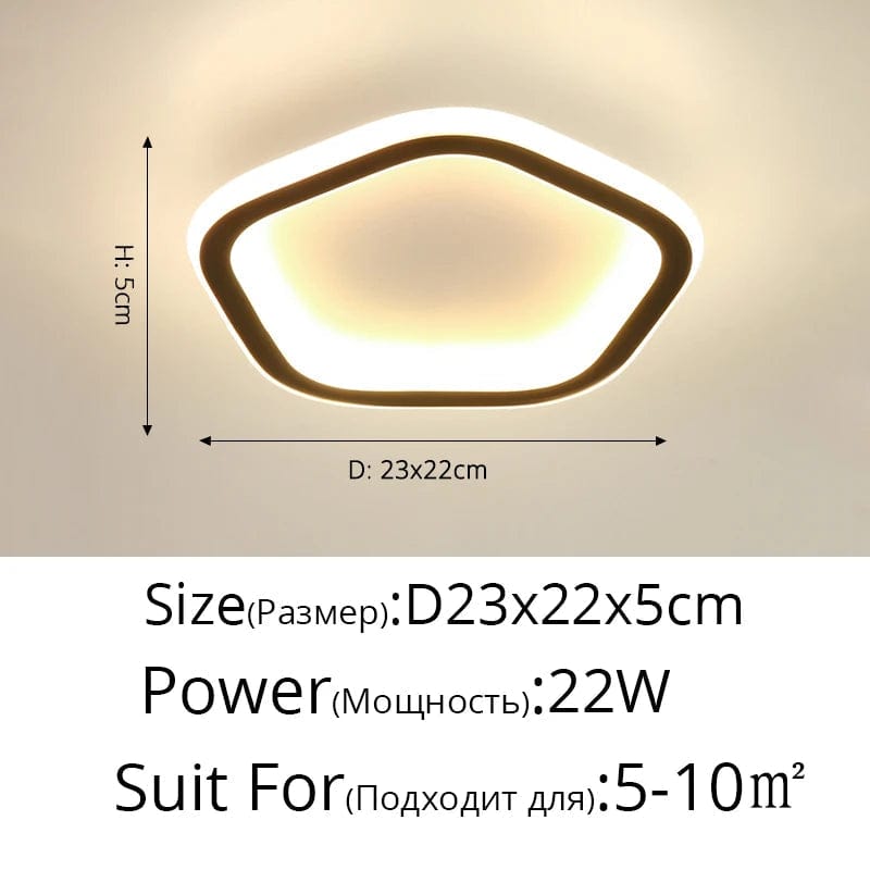 Plafonniers LED ronds et carrés : la simplicité illumine votre intérieur | Marco Lucetti