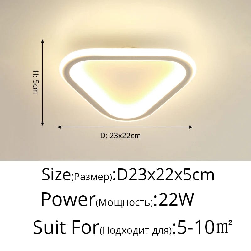 Plafonniers LED ronds et carrés : la simplicité illumine votre intérieur | Marco Lucetti