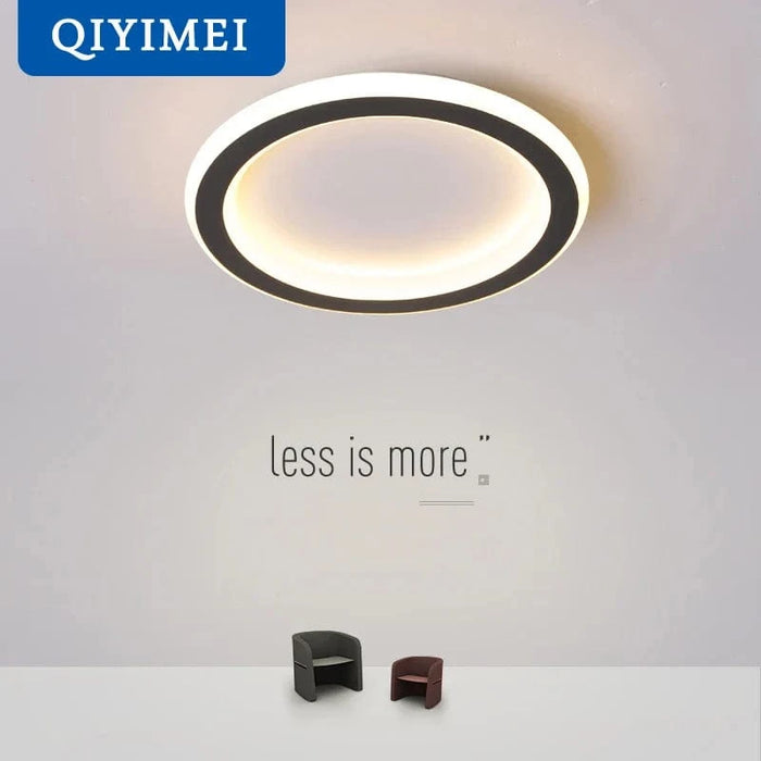 Plafonniers LED ronds et carrés : la simplicité illumine votre intérieur | Marco Lucetti