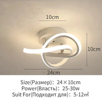Plafonniers LED Surface pour Maison | Marco Lucetti C-Blanc / Blanc froid