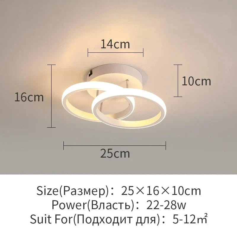 Plafonniers LED Surface pour Maison | Marco Lucetti D-Blanc / Blanc froid
