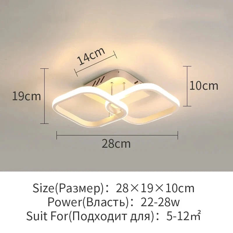 Plafonniers LED Surface pour Maison | Marco Lucetti E-Blanc / Blanc froid