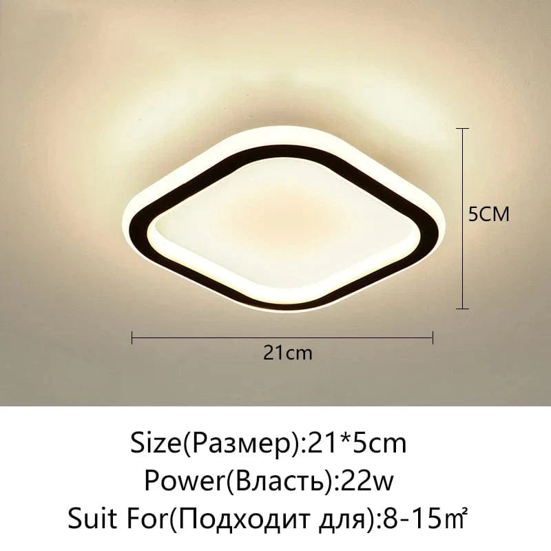 Plafonniers LED Surface pour Maison | Marco Lucetti F-Blanc / Blanc froid
