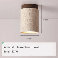 Plafonniers Modernes en Pierre : Lampe Suspendue en Marbre - Livraison Directe | Marco Lucetti B / Blanc froid