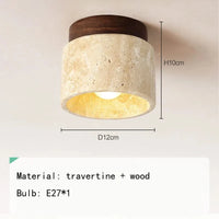 Plafonniers Modernes en Pierre : Lampe Suspendue en Marbre - Livraison Directe | Marco Lucetti UN / Lumière neutre