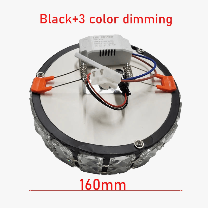 Plafonniers nordiques Lampara Techo lustre Led lumières en cristal  | Marco Lucetti