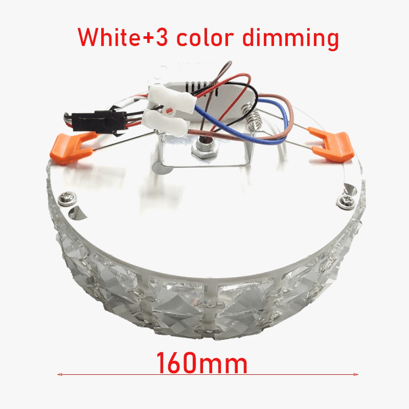 Plafonniers nordiques Lampara Techo lustre Led lumières en cristal  | Marco Lucetti