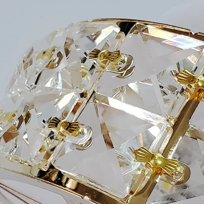 Plafonniers nordiques Lampara Techo lustre Led lumières en cristal  | Marco Lucetti