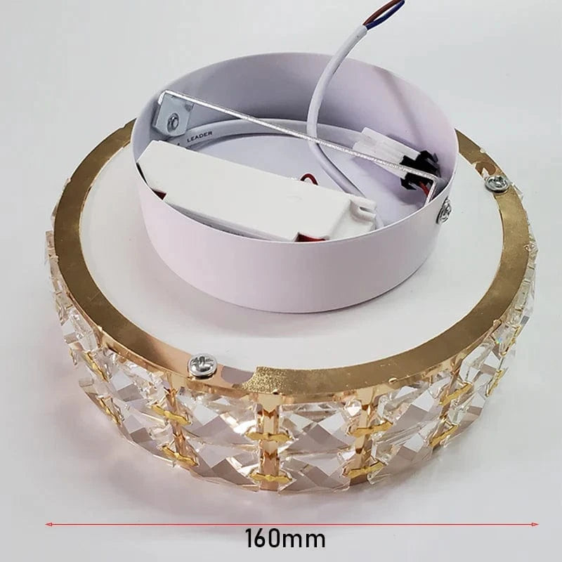 Plafonniers nordiques Lampara Techo lustre Led lumières en cristal  | Marco Lucetti A