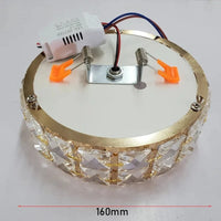 Plafonniers nordiques Lampara Techo lustre Led lumières en cristal  | Marco Lucetti B