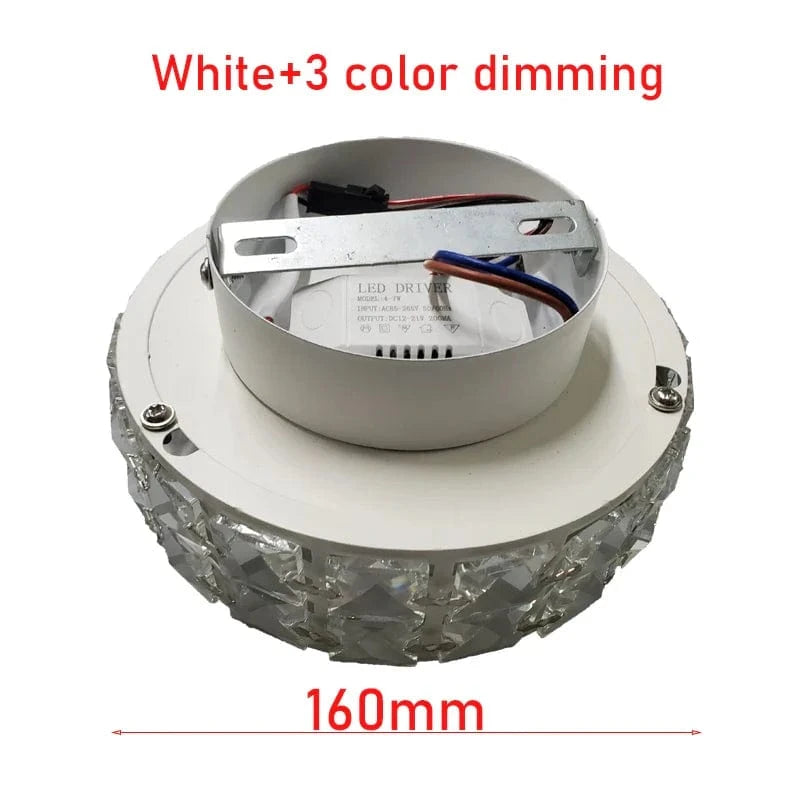 Plafonniers nordiques Lampara Techo lustre Led lumières en cristal  | Marco Lucetti C