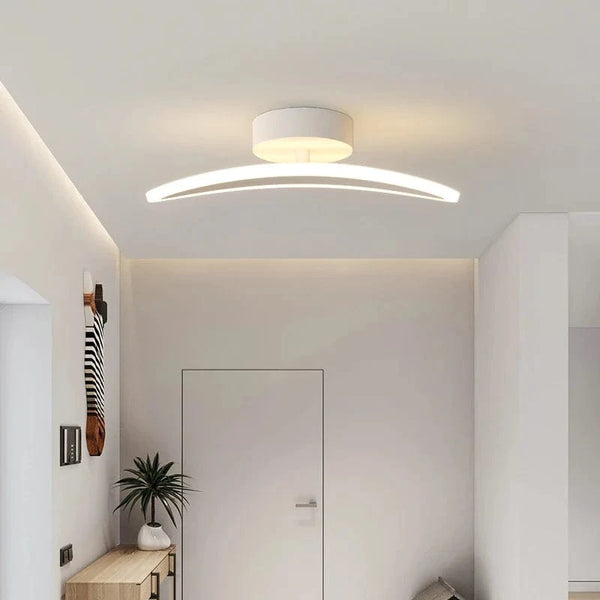 Plafonniers Nordiques Modernes à Bande LED pour Allée et Balcon | Marco Lucetti