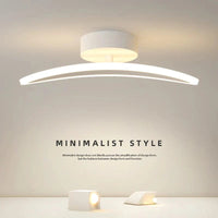 Plafonniers Nordiques Modernes à Bande LED pour Allée et Balcon | Marco Lucetti