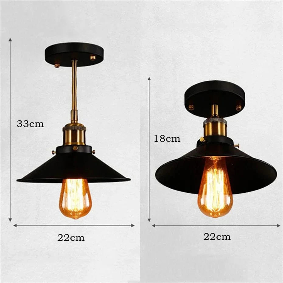 Plafonniers Vintage Industriel - Retro Chic | Marco Lucetti