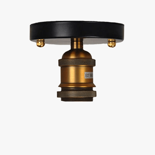 Plafonniers Vintage Industriel - Retro Chic | Marco Lucetti A - Sans ampoule