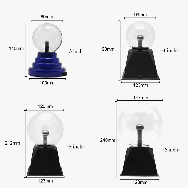 PlasmaTouch™ : Lampe à Plasma tactile pour enfant - Idée cadeau de vacances | Marco Lucetti
