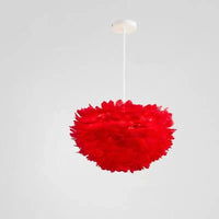 Plume de lumière LED | Marco Lucetti Rouge / 30CM / 6000K