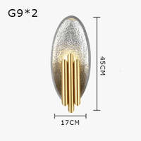 Postmodern Led: Appliques murales d'éclairage intérieur pour salon, chambre, chevet, couloir et allée. | Marco Lucetti