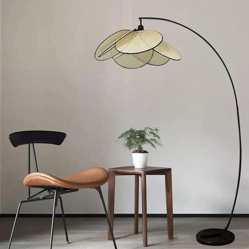 Postmodern LED lustres de plafond en rotin tissé à la main - Suspension lumineuse pour un style raffiné | Marco Lucetti