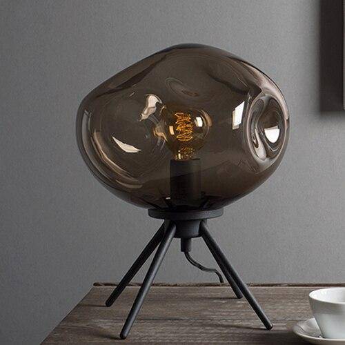 Lampe à poser design en verre soufflé Glass LED