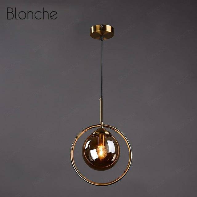 Suspension Fumée en Verre Hang