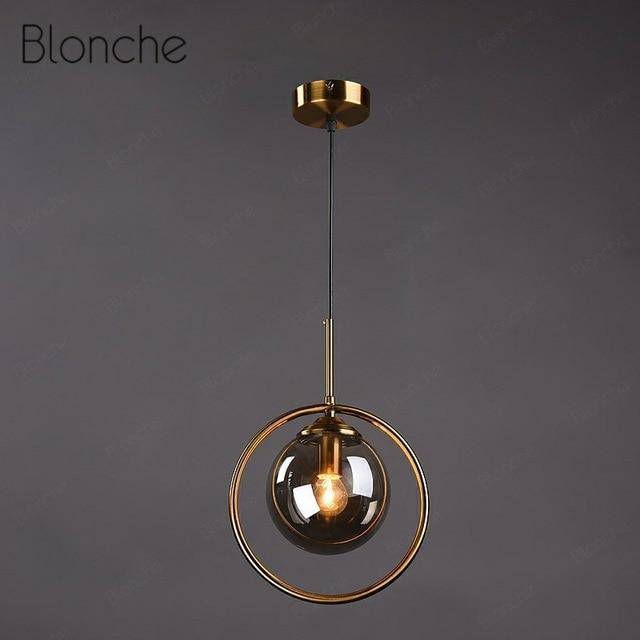 Suspension Fumée en Verre Hang