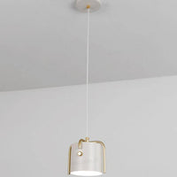 Suspension LED Macaron en métal coloré