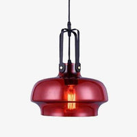 Suspension design en verre coloré LED - Hang_Style.