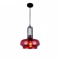 Suspension design en verre coloré LED - Hang_Style.