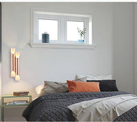 Applique murale LED rose gold cylindre ouvert