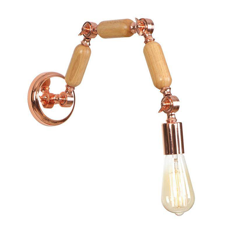 Applique murale design bras articulé rose gold "Aisle Luxe"