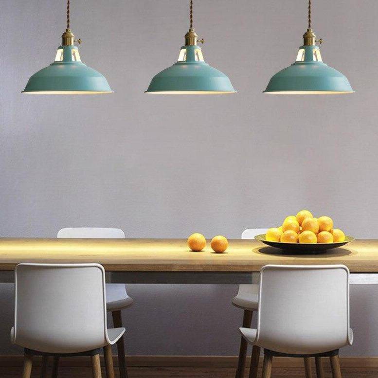 Suspension LED Loft en métal coloré