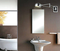 Applique murale LED chromée ajustable SlimLine