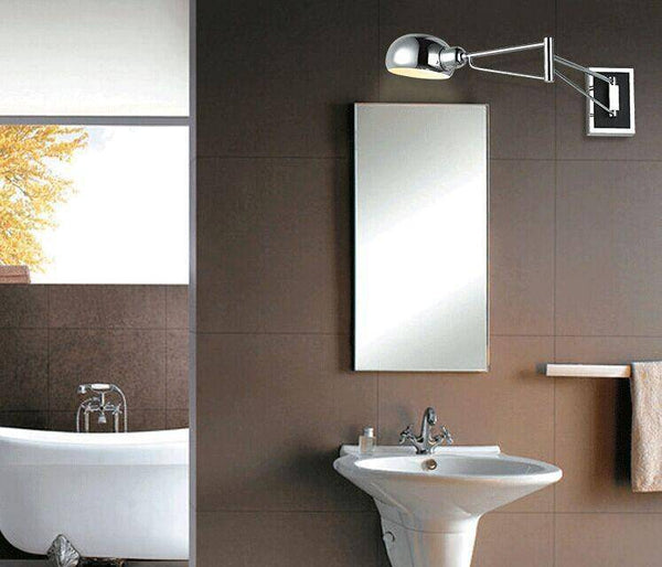 Applique murale LED chromée ajustable SlimLine