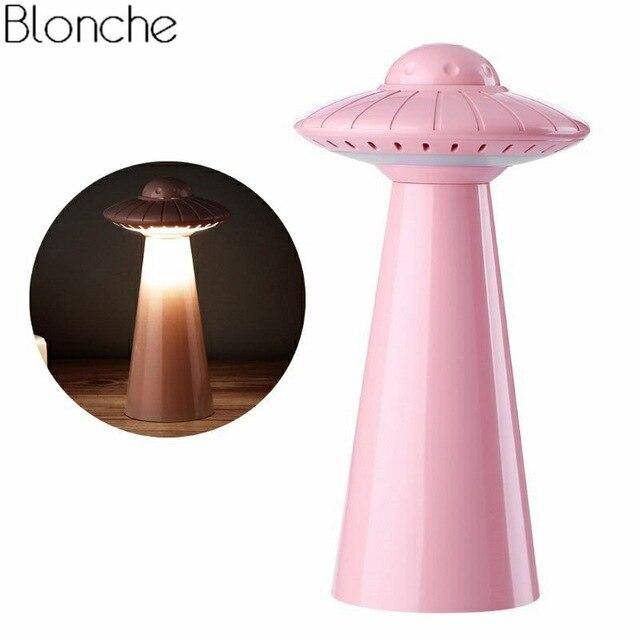 Lampe de bureau design LED conique multicolore