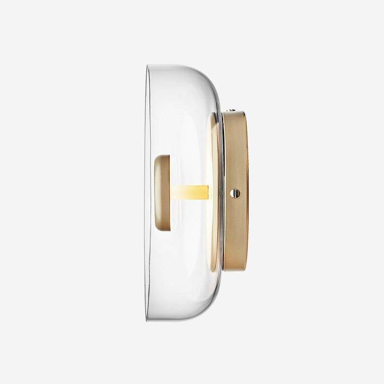 Applique murale LED ronde style Shining