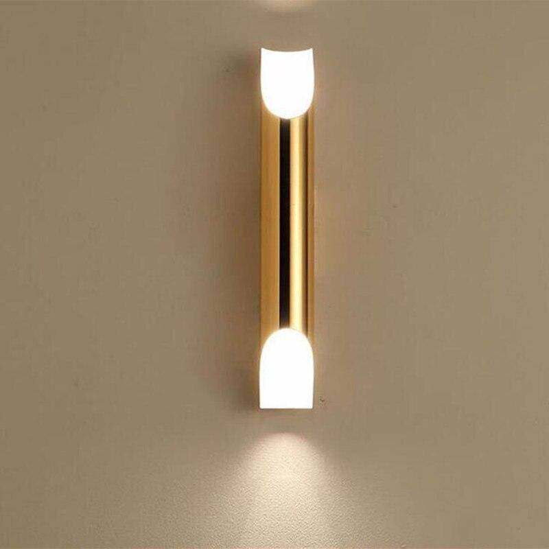 Applique murale cylindrique en aluminium design