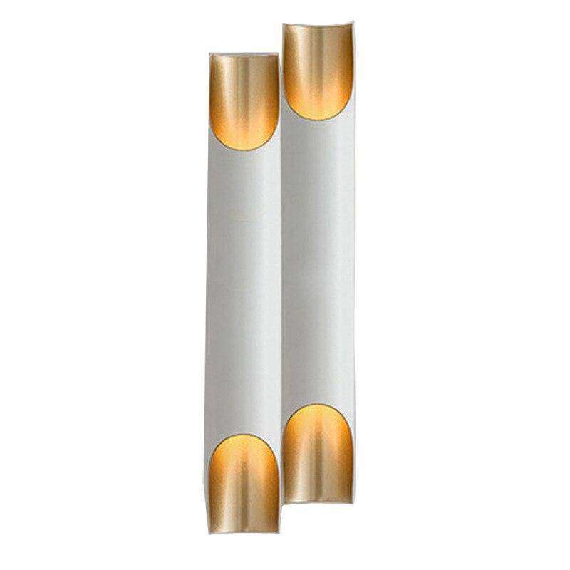 Applique murale cylindrique en aluminium design