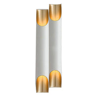 Applique murale cylindrique en aluminium design