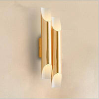 Applique murale cylindrique en aluminium design