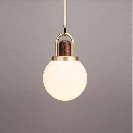 Suspension LED Chic en Verre et Métal Doré